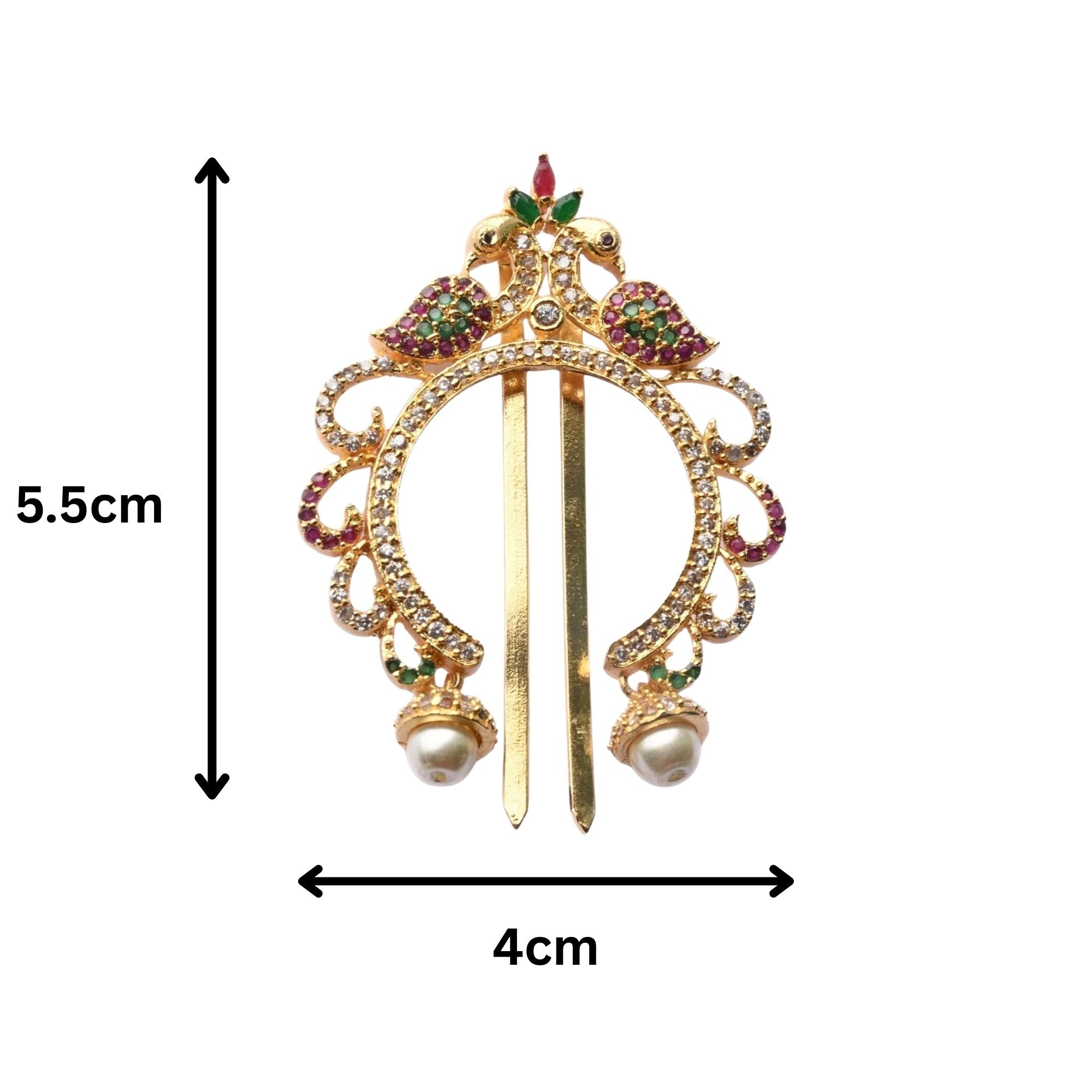 Juda Pin - Elegant Attire Gold Plated Juda Pin - Opal Touch