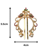 Juda Pin - Elegant Attire Gold Plated Juda Pin - Opal Touch