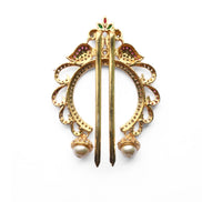 Juda Pin - Elegant Attire Gold Plated Juda Pin - Opal Touch
