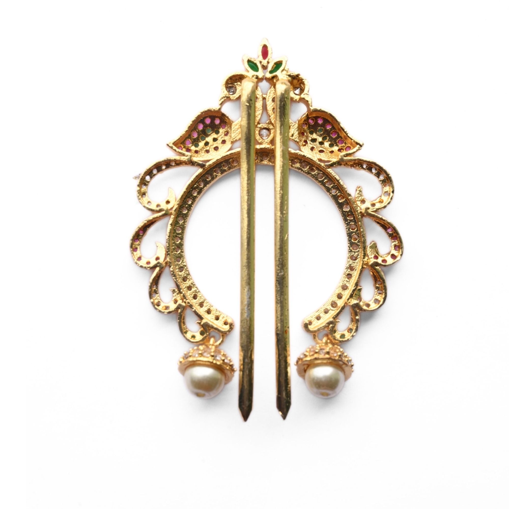 Juda Pin - Elegant Attire Gold Plated Juda Pin - Opal Touch