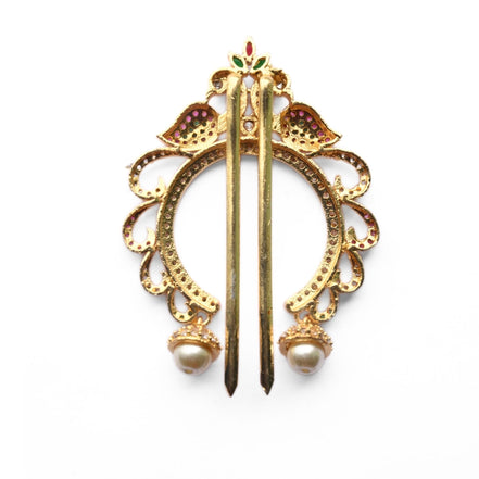 Juda Pin - Elegant Attire Gold Plated Juda Pin - Opal Touch
