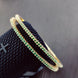 Opal Touch - Elegant Gold plated Bangles (Pack of 2) - Bangles