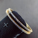 Opal Touch - Elegant Gold plated Bangles (Pack of 2) - Bangles