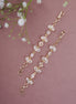 Opal Touch - Elegant Gold plated Ear Chain - Ear chain (Matil)