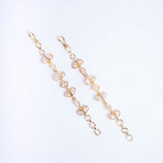 Opal Touch - Elegant Gold plated Ear Chain - Ear chain (Matil)
