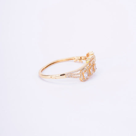 Elegant Precious Cubic ZIrconia Bracelet - Opal Touch