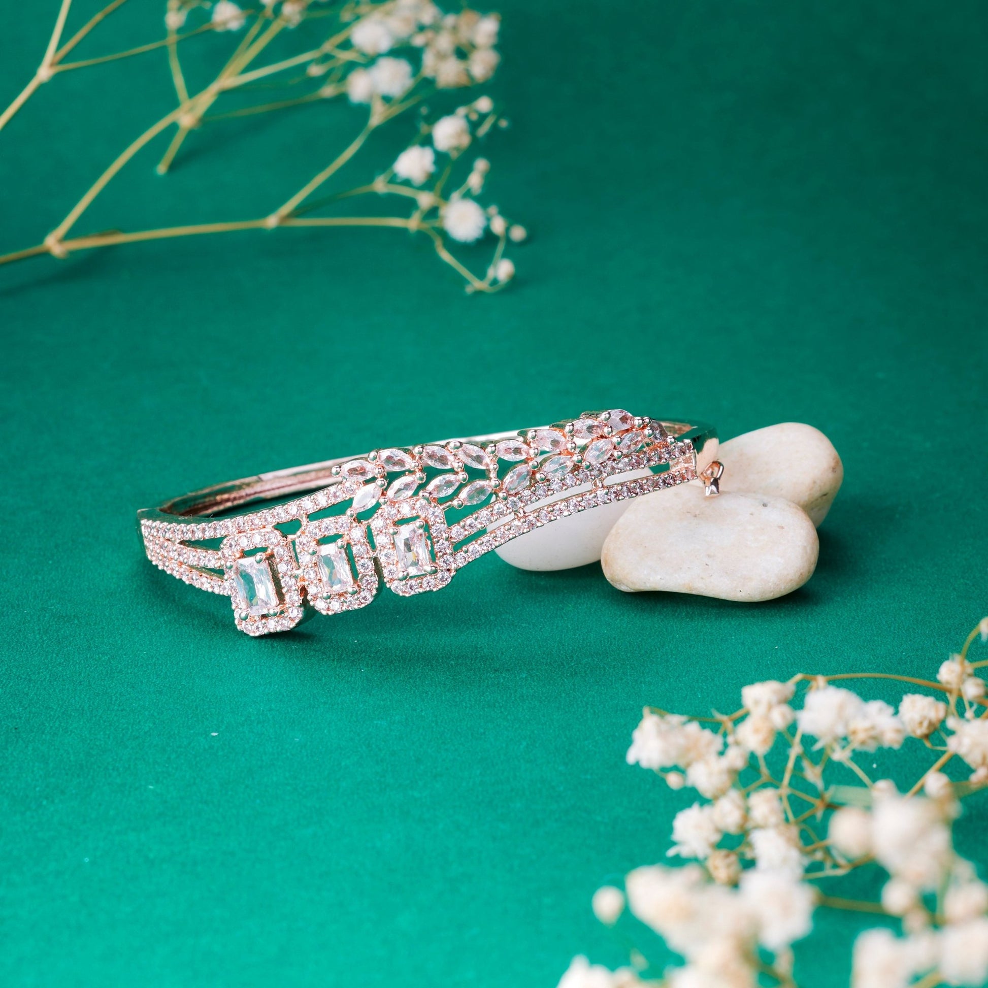 Opal Touch - Elegant Precious Cubic ZIrconia Bracelet - Bracelet