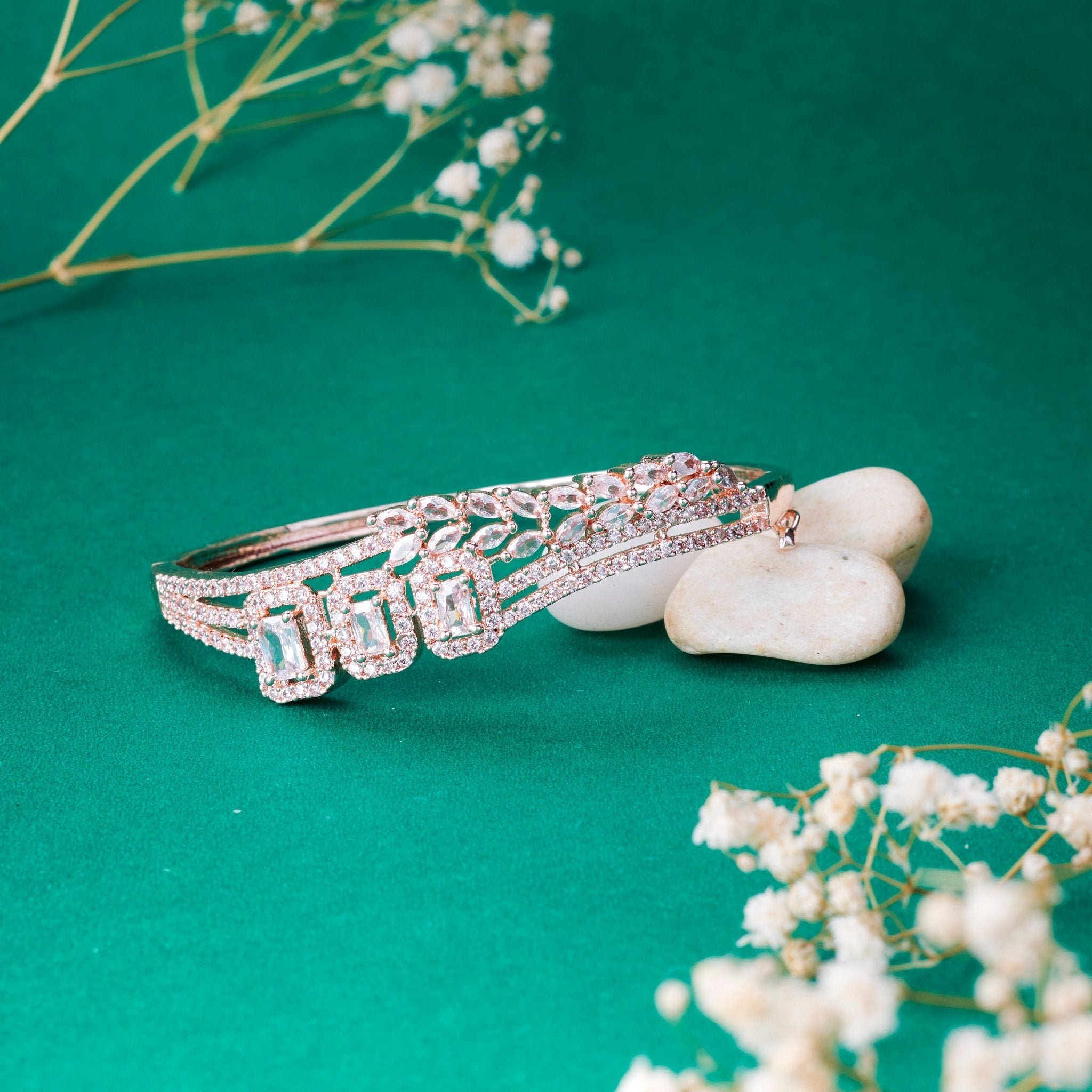 Opal Touch - Elegant Precious Cubic ZIrconia Bracelet - Bracelet