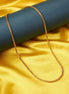 Chain - Elegant Radient Gold Plated Chain - Opal Touch