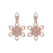 Opal Touch - Elegant Rose Necklace -