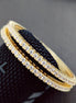Opal Touch - Elegant White Bangles (Pack of 2) - Bangles