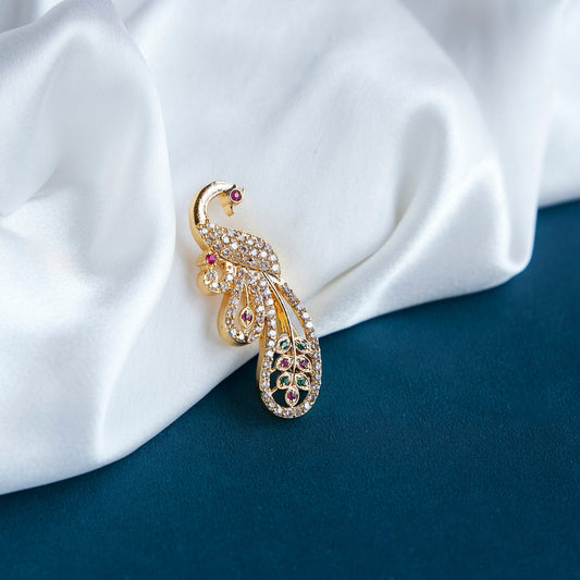 Saree Pin - Embellished Bridal Wear Saree Pin - Opal Touch