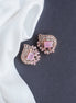 Studs - Embrace Mint Pink Rose Gold Studs - Opal Touch