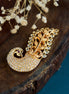 Saree Pin - Emerald Enchantment Stylish Saree Pin - Opal Touch