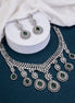Necklace - Emerald Majesty Pearl Necklace Set - Opal Touch
