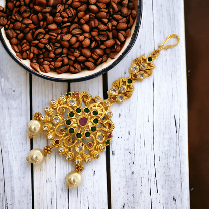 Opal Touch - Emerald Oasis Gold Plated Tika - Tika