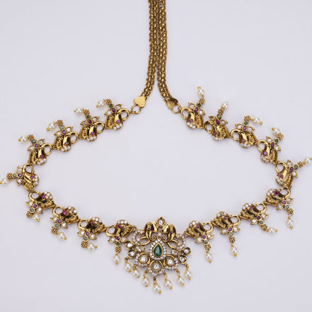 Hip Belt - Emerald Serenade Kamarbandh - Opal Touch