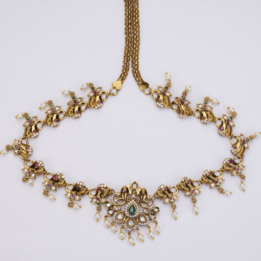 Hip Belt - Emerald Serenade Kamarbandh - Opal Touch