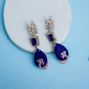 Opal Touch - Emerald Whispers Earrings - Earrings
