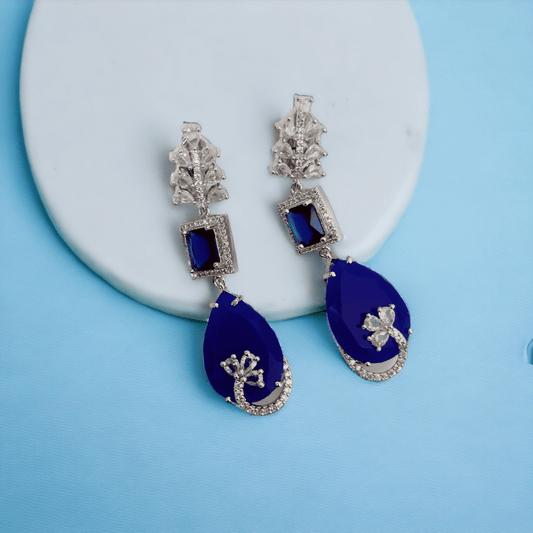 Opal Touch - Emerald Whispers Earrings - Earrings