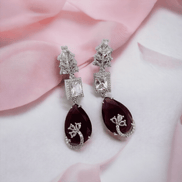 Opal Touch - Emerald Whispers Earrings - Earrings