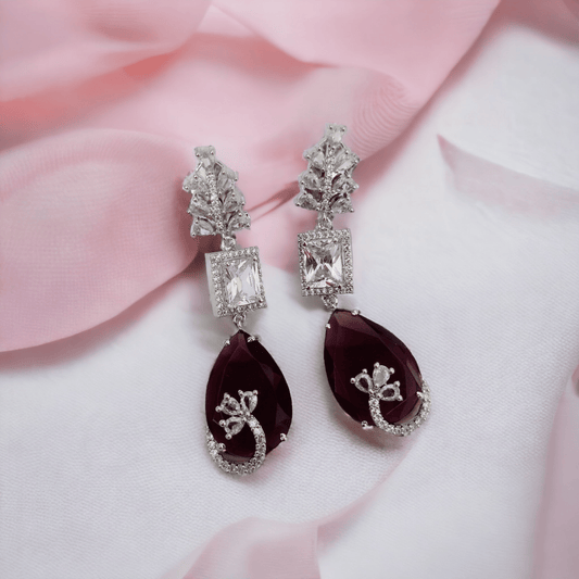 Opal Touch - Emerald Whispers Earrings - Earrings