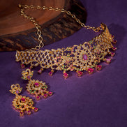 Necklace - Empress Delight Necklace Set - Opal Touch