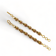 Opal Touch - Enchanted Dawn Matil - Red-Green-White Matte Plated Black - Ear Chain