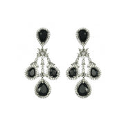 Enchanted Emerald Elegance Necklace in Rhodium - Opal Touch