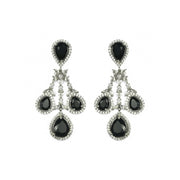 Enchanted Emerald Elegance Necklace in Rhodium - Opal Touch