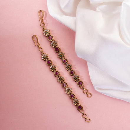 Matil - Enchanted Floral Matte Black Matil - Opal Touch