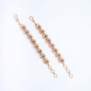 Opal Touch - Enchanted Forest Red-Green Ear Chain - Ear chain (Matil)