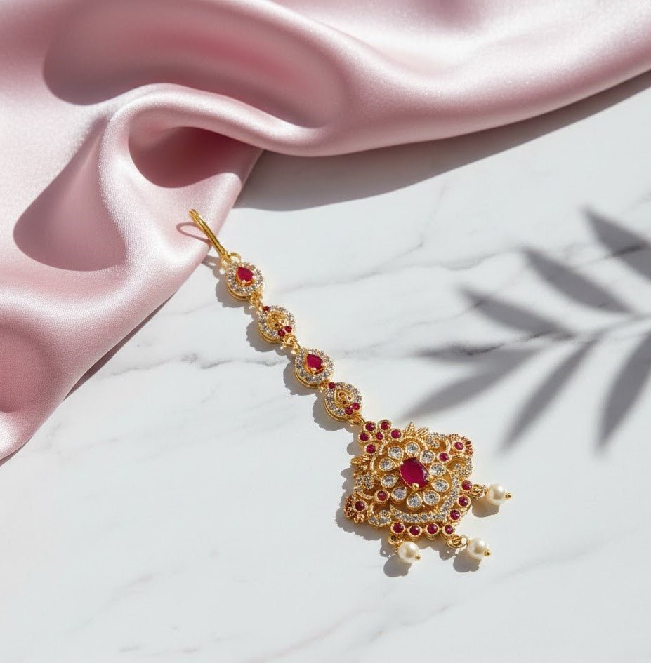 Enchanted Garnet Matte Tika - Opal Touch