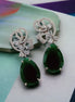 Opal Touch - Enchanted Green Earrings - Earrings