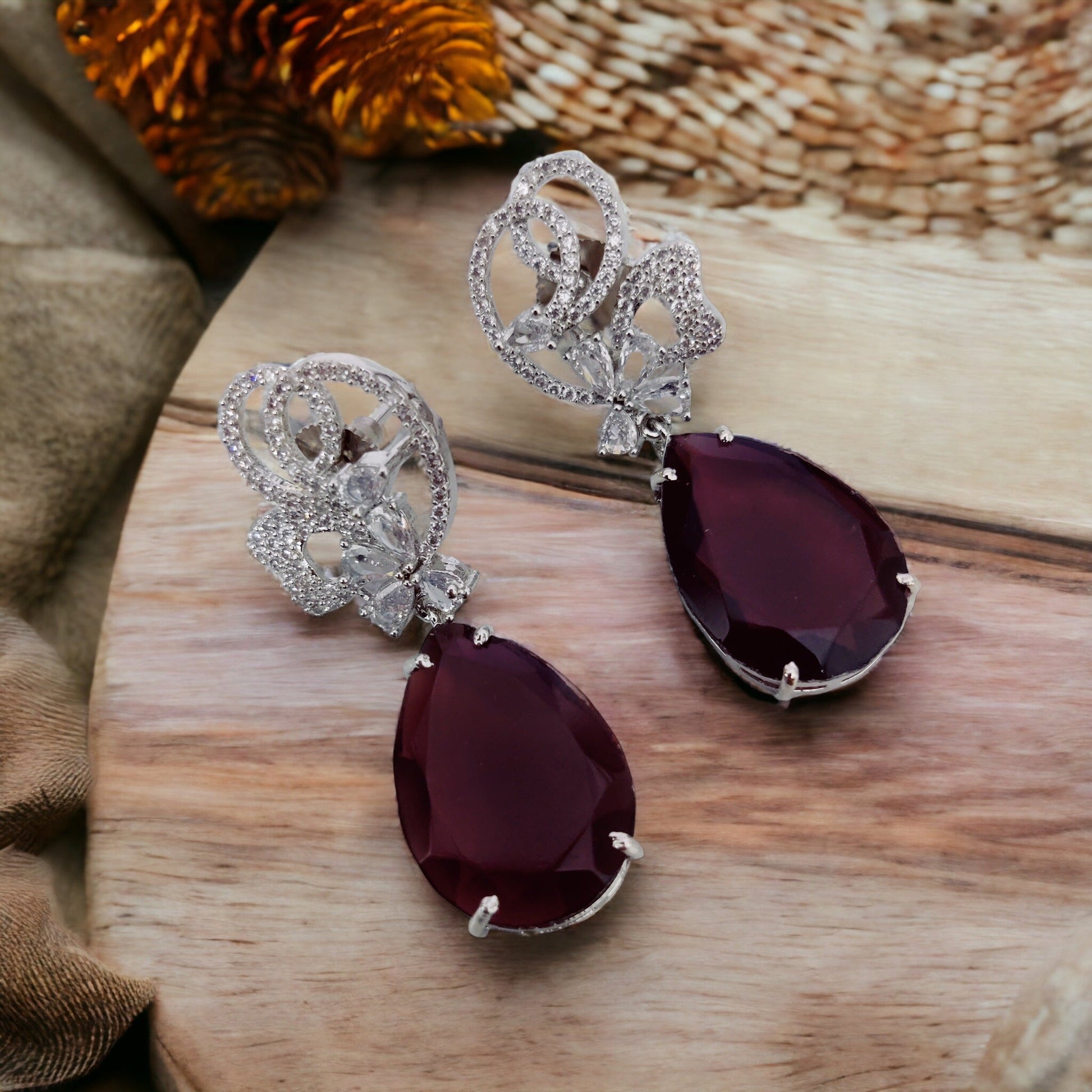 Opal Touch - Enchanted Green Earrings - Earrings