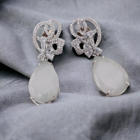 Opal Touch - Enchanted Green Earrings - Earrings