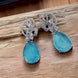Opal Touch - Enchanted Green Earrings - Earrings