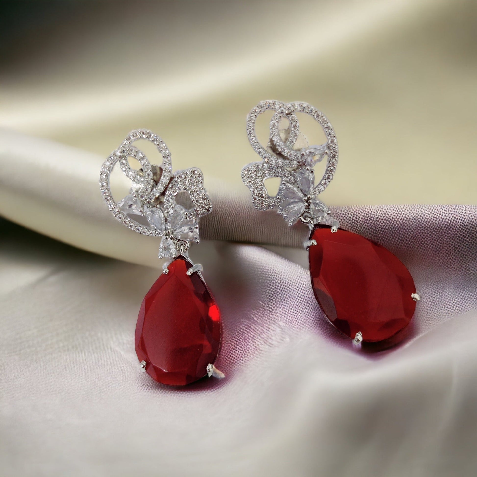 Opal Touch - Enchanted Green Earrings - Earrings