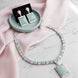 Enchanted Ivy Green Necklace in Rhodium - Opal Touch