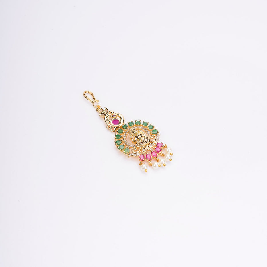 Tika - Enchanted Lakshmi Maang Tika - Opal Touch