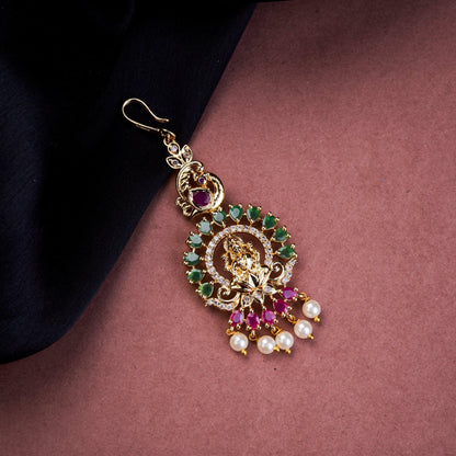 Tika - Enchanted Lakshmi Maang Tika - Opal Touch