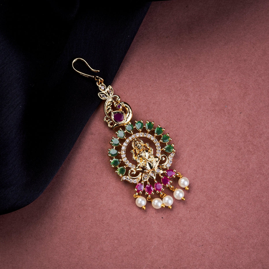 Tika - Enchanted Lakshmi Maang Tika - Opal Touch