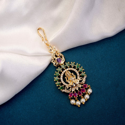 Tika - Enchanted Lakshmi Maang Tika - Opal Touch