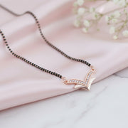 Enchanted Petals Mangalsutra - Opal Touch