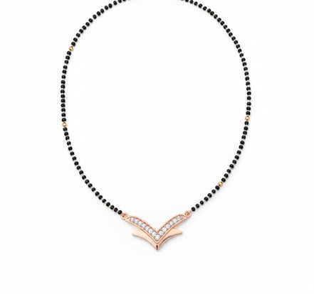 Enchanted Petals Mangalsutra - Opal Touch
