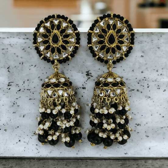 Opal Touch - Enchanted Round Moti Jhumkas - Jhumka