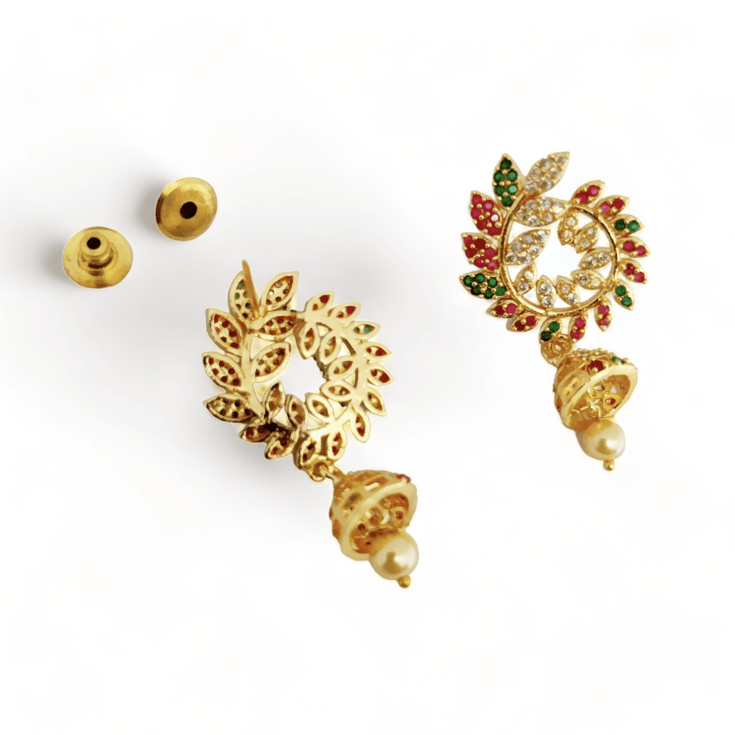 Opal Touch - Enchanted Sapphire Sparkle Earrings - Earrings