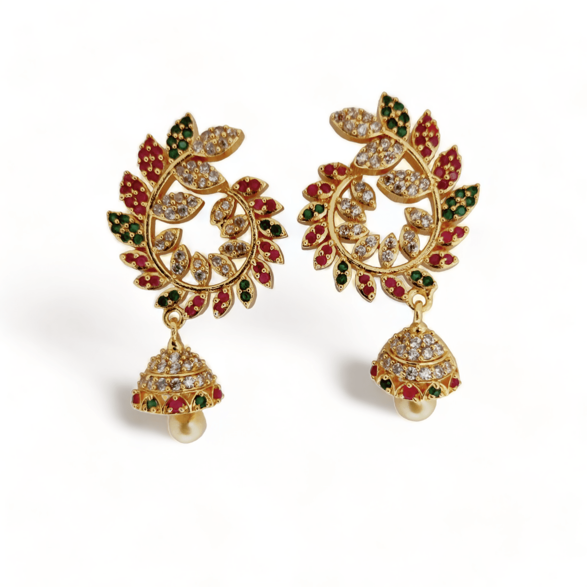 Opal Touch - Enchanted Sapphire Sparkle Earrings - Earrings