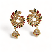 Opal Touch - Enchanted Sapphire Sparkle Earrings - Earrings