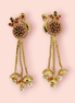 Opal Touch - Enchanted Topaz Sparkle Earrings - Earrings